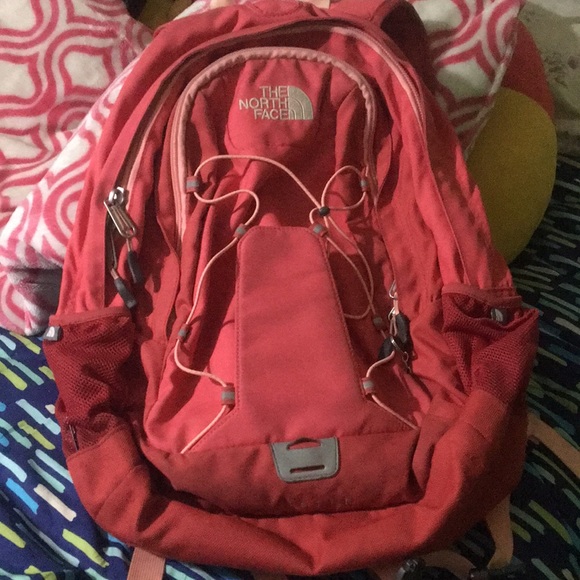 Pink Northface Backpack - Picture 2 of 3